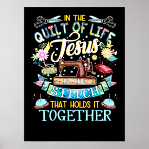 Quilting Gifts   In het leven van Jezus Poster