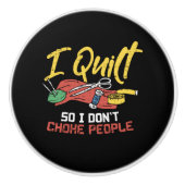 Quilting - I Quilt Keramische Knop (Voorkant)