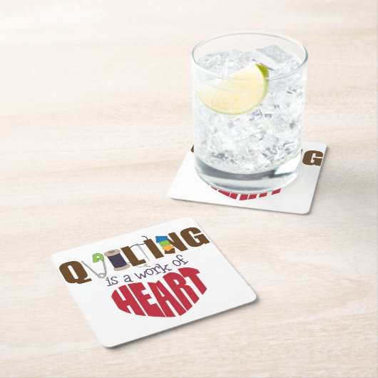 Quilting Kartonnen Onderzetters (Insitu)