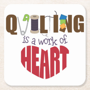 Quilting Kartonnen Onderzetters