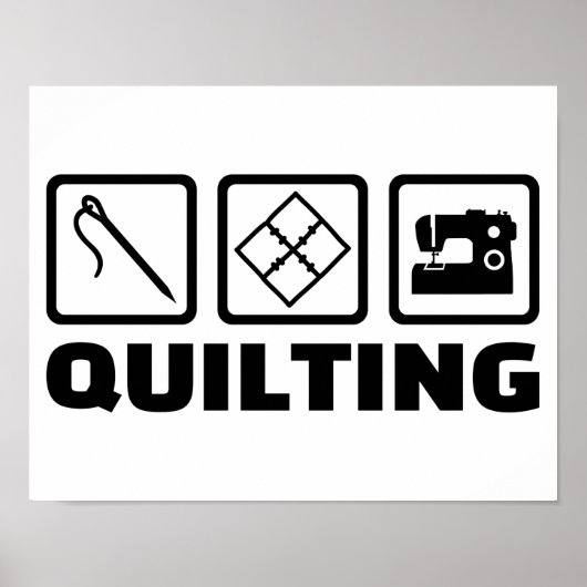 Quilting Poster (Voorkant)