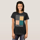 Quilting Quilter Seamless call me a piece maker T-shirt (Voorkant volledig)