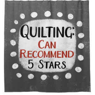 Quilting Review 5 sterren Douchegordijn