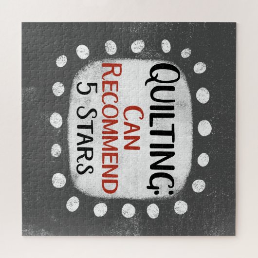 Quilting Review 5 sterren puzzel puzzel Legpuzzel (Horizontaal)