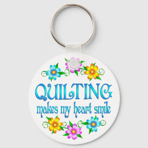 Quilting Smile Sleutelhanger