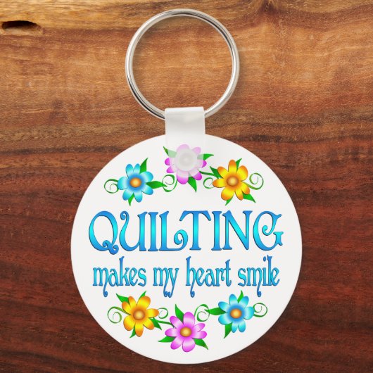 Quilting Smile Sleutelhanger (Voorkant)
