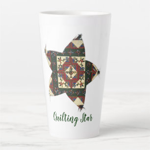 Quilting Star Latte Mok