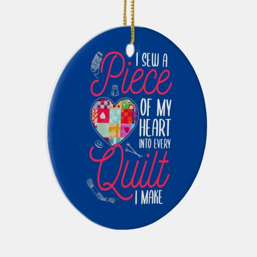 Quilting Supply Quilting Fabric Rulers Keramisch Ornament (Rechts)