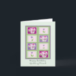 Quilting Vriend Verjaardag Kaart<br><div class="desc">Quilting Friend Verjaardag Kaart Aanpassen aan Suit</div>