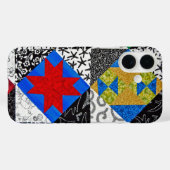 Quiltontwerp Case-Mate iPhone Case (Achterkant (horizontaal))