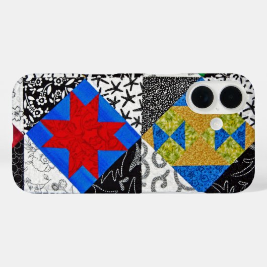 Quiltontwerp Case-Mate iPhone Case (Achterkant (horizontaal))