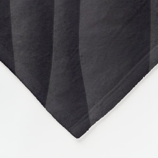 Quiltpatroon Poinsettia Zwart Fleece Deken (Hoek)