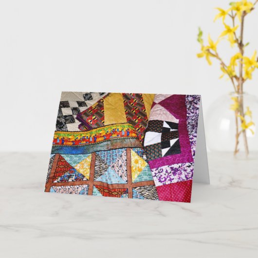 Quilts Administratieve Professionals Dag Kaart (Gele Bloem)