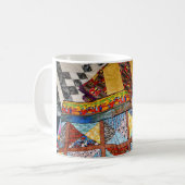 Quilts and Quilting Koffiemok (Voorkant links)