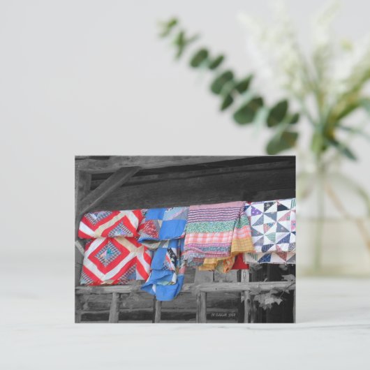 Quilts Briefkaart (Staand voorkant)