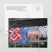 Quilts Briefkaart (Voorkant / Achterkant)