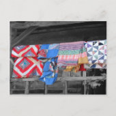Quilts Briefkaart (Voorkant)