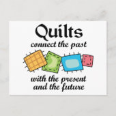 Quilts Connect Briefkaart (Voorkant)