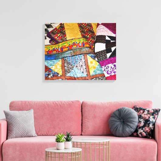 Quilts en Quilten Canvas Afdruk (Insitu (Woonkamer))