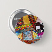 Quilts en Quilten  Ronde Button 5,7 Cm (Voorkant /achterkant)