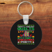 Quilts Kerstfeest Quilts Quilten Kerstmis U Sleutelhanger (Voorkant)