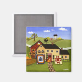 Quilts te koop Magnet (Voorkant / Achterkant)