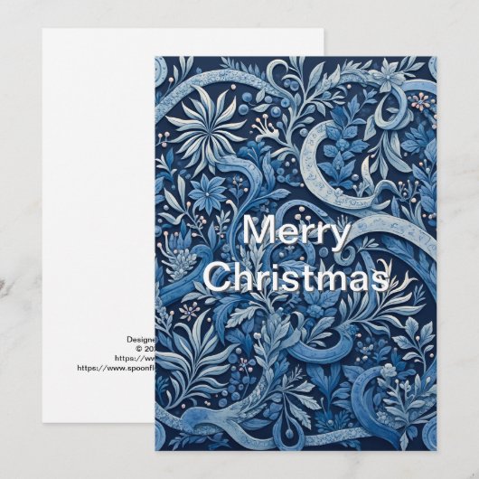 Quilts van Europa 2 Feestdagenkaart (Voorkant / Achterkant)