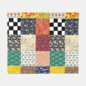 Quiltstijl Fleece Deken (Voorkant (Horizontaal))