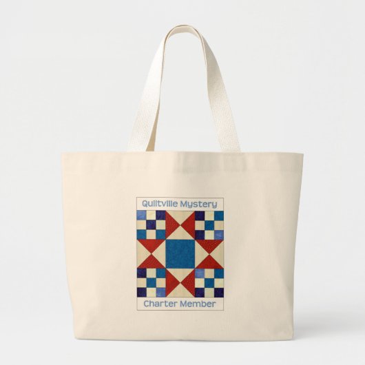 Quiltville Mystery Totebag Grote Tote Bag (Voorkant)