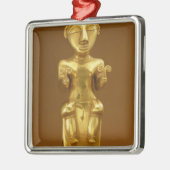 Quimbaya-limoen-kolf uit Colombia Metalen Ornament (Links)