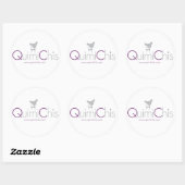 Quimichis banner ronde sticker (Vel)