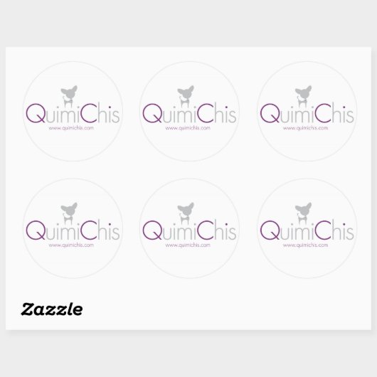 Quimichis banner ronde sticker (Vel)