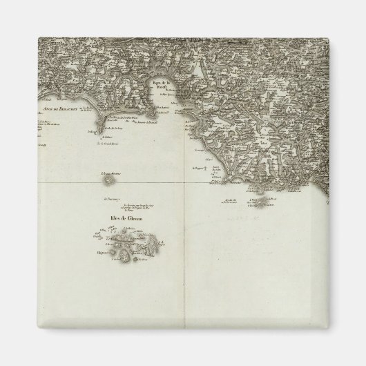 Quimper, Ile de Groix Magneet (Voorkant)