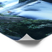 Quinalt Waterfall Poster (Hoek)