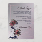 Quince Años Dank u kaart (Voorkant)