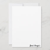 Quince años kaart (Achterkant)