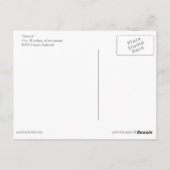 "Quince" Art briefkaart van Sarah Sedwick (Achterkant)