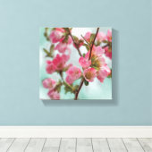 Quince Blossom Canvas Afdruk (Insitu (Houten vloer))