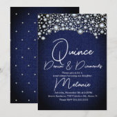 Quince Denim Diamonds Gem Diamonds Verspreid Kaart (Voorkant / Achterkant)