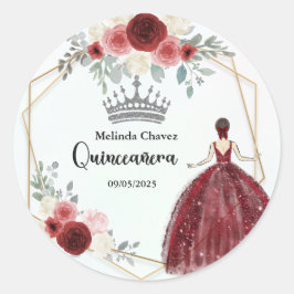 Quince Ronde Sticker