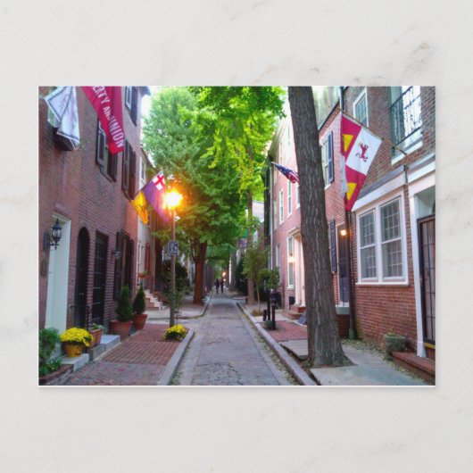 Quince Street, Philadelphia Briefkaart (Voorkant)
