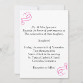 Quince-uitnodiging Kaart (Voorkant)