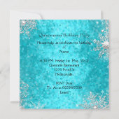 Quinceanera 15e Elite Elegant Birthday Party Kaart (Achterkant)