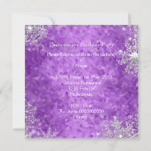 Quinceanera 15e Elite Elegant Birthday Party Kaart (Achterkant)