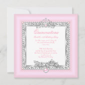 Quinceanera 15e verjaardag Magical Fairytale Roze Kaart (Voorkant)