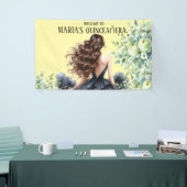 Quinceañera, 15e verjaardag spandoek (Beurs)