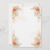 Quinceanera 15e verjaardag van het Spaanse meisje Kaart (Achterkant)