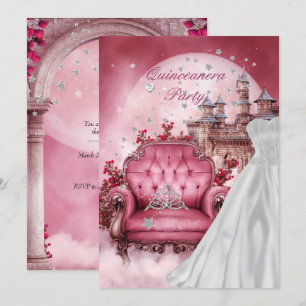 Quinceanera 15e verjaardagsfeest kaart