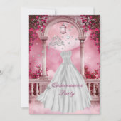 Quinceanera 15e verjaardagsfeest kaart (Voorkant)