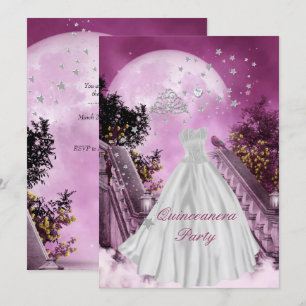 Quinceanera 15e verjaardagsfeest kaart